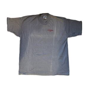 Vintage Blue Marlins Tee Made in USA Seattle Indians 1924 Grey T-Shirt (Size XL)